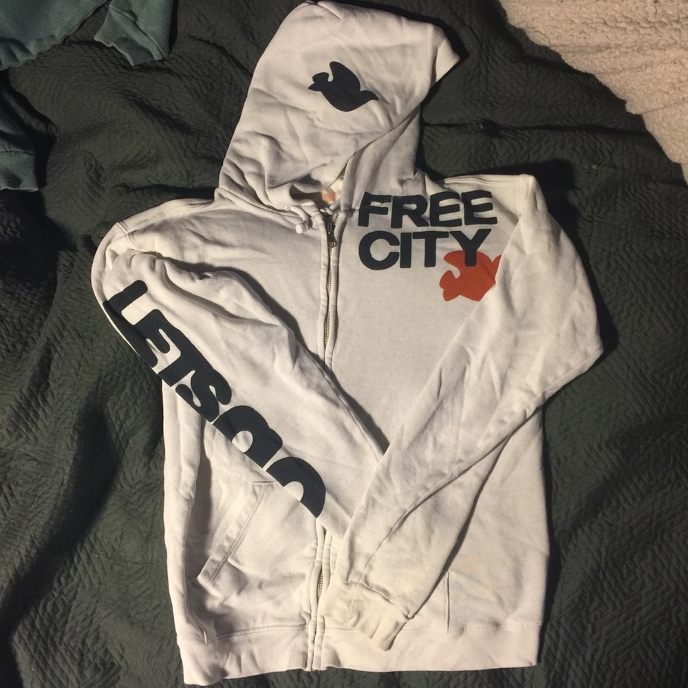 Free City Zip Sweatshirt Hoodie